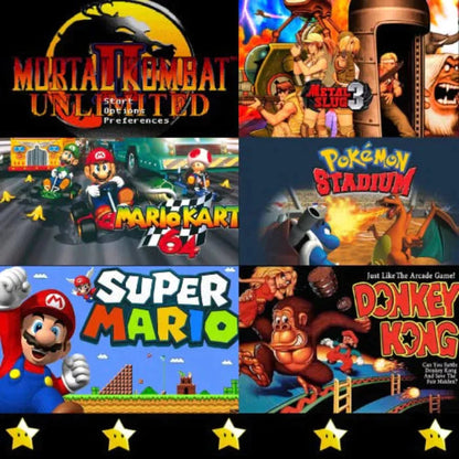 GAME STICK PRO ULTRA +20.000 JUEGOS + 2 MANDOS DE REGALO